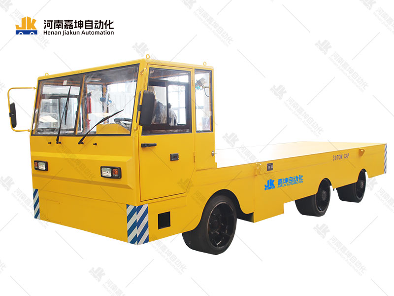 帶駕駛室方向電動(dòng)平板轉(zhuǎn)運(yùn)車(chē)